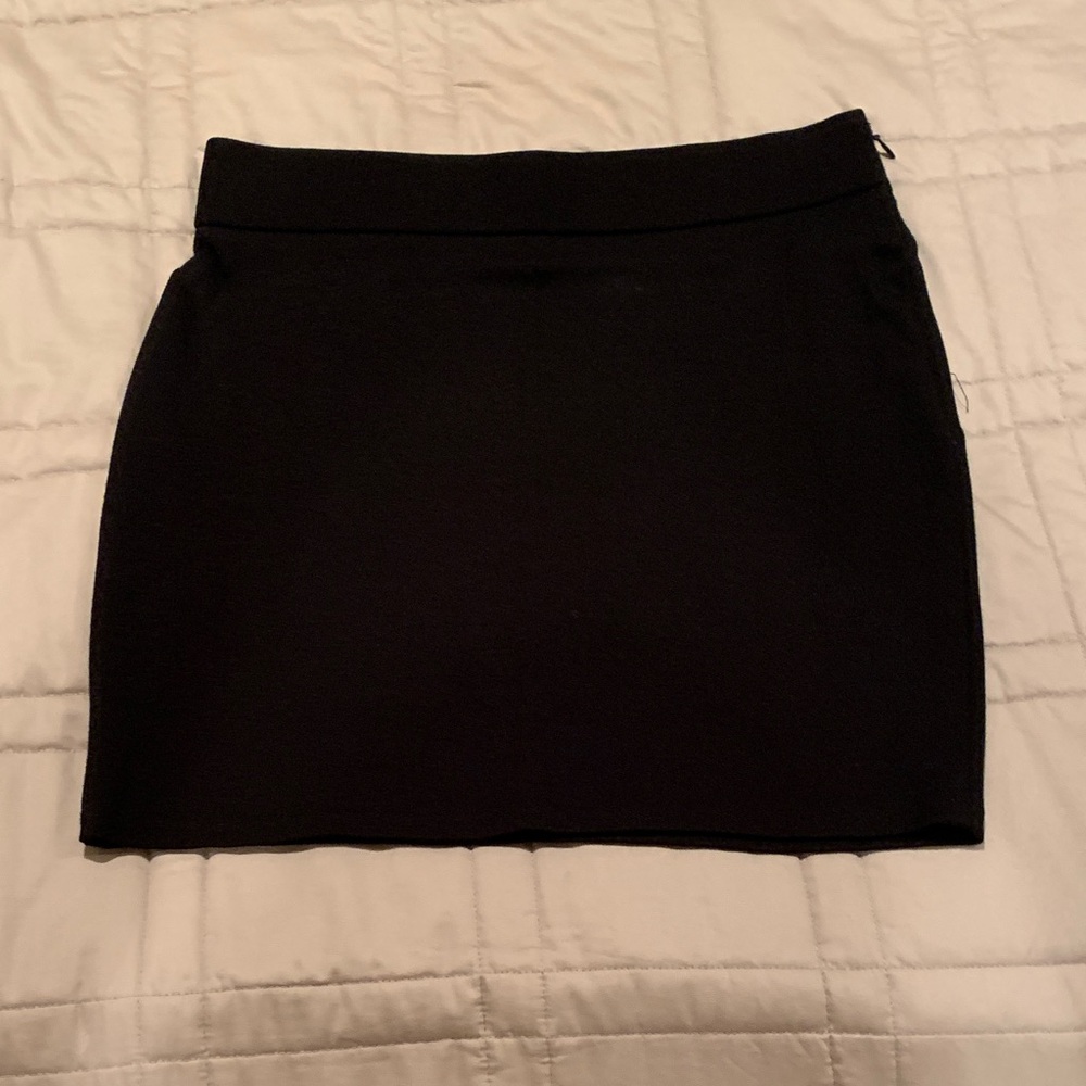 INC Classic  Black Mini Skirt